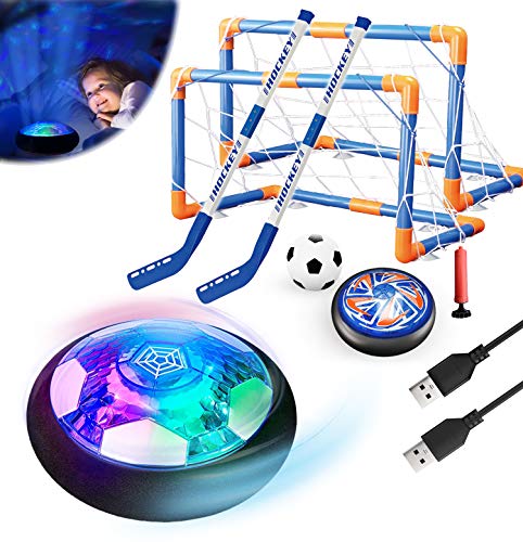 Magicoco 3in1 Hover Fußball Hockey Balls Kinder Spielzeug Set Ster...