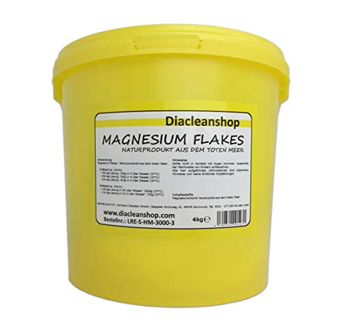 Magnesium Flakes aus dem Toten Meer 4kg – Magnesiumkristalle aus ...