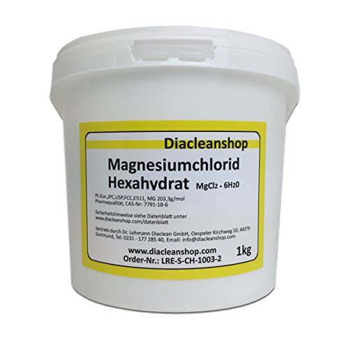 Magnesiumchlorid Hexahydrat 1kg - reinste Pharmaqualität (E511) - ...