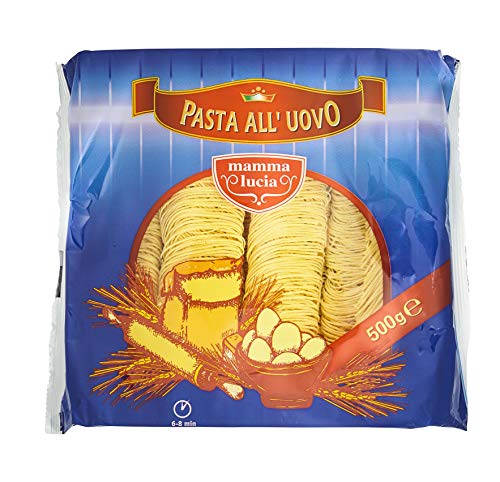 mamma lucia Pasta Tagliolini all´uovo, 1,5mm breit, 5er Pack (5 x ...