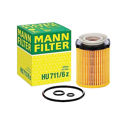 MANN-FILTER HU 711 6 z Ölfilter – Ölfilter Satz mit Dichtung   ...
