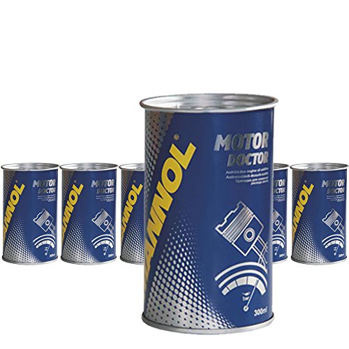 MANNOL 6 x 350ml 9990 Motor Doctor Motoroeladditiv Beschichtung Mot...