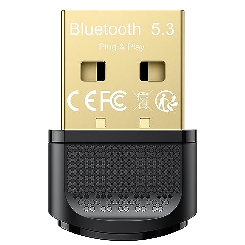 Maxuni Bluetooth Adapter, Bluetooth USB Dongle 5.3, Langstrecken Ne...