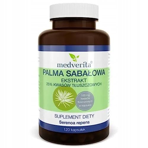 MEDVERITA - Sabalpalme (Saw Palmetto) 400mg - 100 mg Fettsäuren - ...