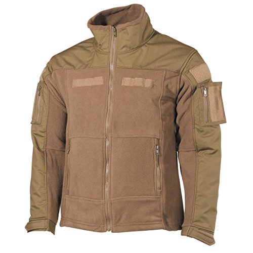 MFH Herren US Combat Fleece Jacke Coyote Größe 3XL...