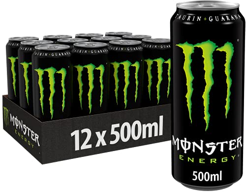 Monster Energy - koffeinhaltiger Energy Drink mit klassischem Energ...