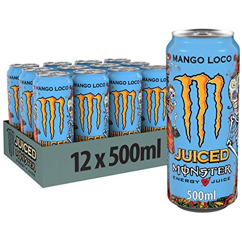 Monster Energy Mango Loco - koffeinhaltiger Energy Drink mit tropis...