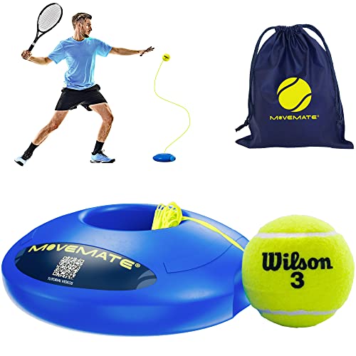 MOVEMATE Tennis-Trainer Set mit Wilson Tennisball | innovatives B...