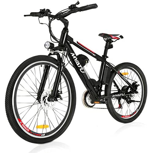 Myatu E-Bike 26   Elektrofahrrad, 36V 10,4Ah Abnehmbarer Lithium-Io...