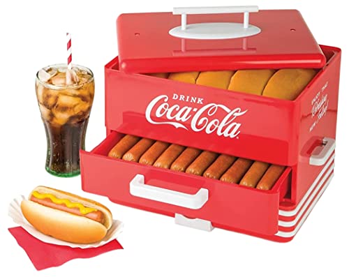 Salco Coca-Cola Hot Dog Maker - Dampfgarer und Brötchenwärmer im ...