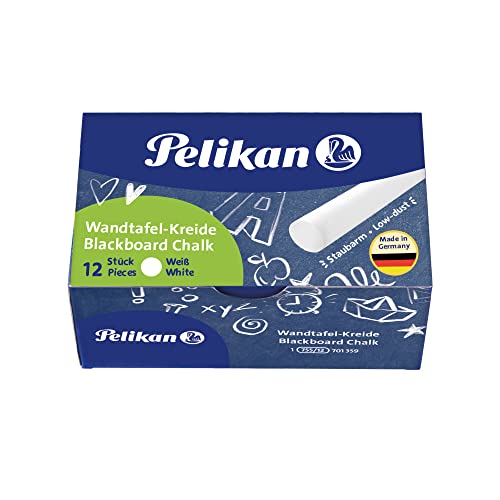 Pelikan 701359 - Pelikan Tafelkreide, weiß 12 stücke...
