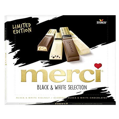 merci Finest Selection Black and White Vielfalt – 1 x 240g – Ge...