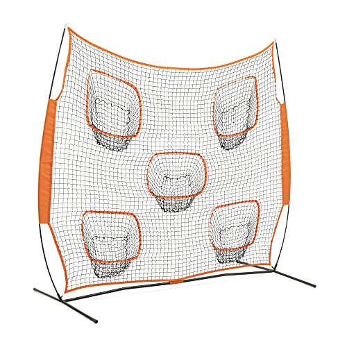 Navaris Quarterback Netz 8 x 8  mit Tasche - Football Fußball Trai...