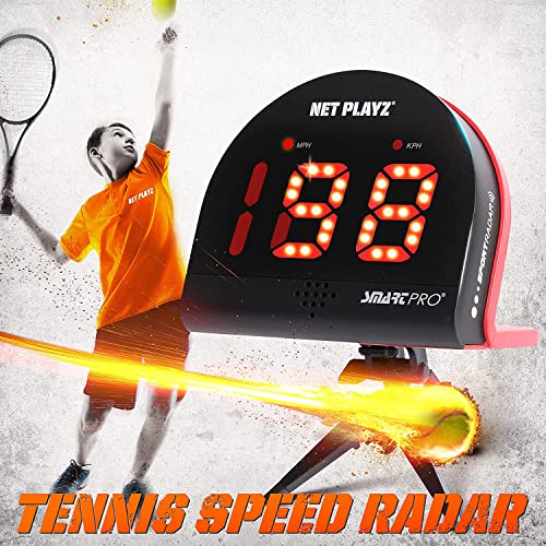 NET PLAYZ Tennis-Radarpistolen-Geschwindigkeitssensoren (freihändi...