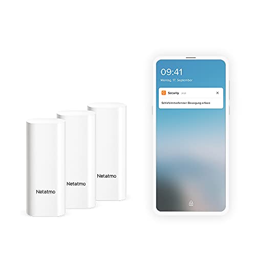 Netatmo Smarte Tür- und Fenstersensoren von Netatmo, drahtlos, ein...