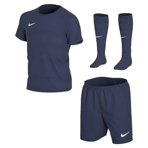 Nike Kinder Park 20 Kit K Fußball Trikot-Set, Midnight Navy Midnig...