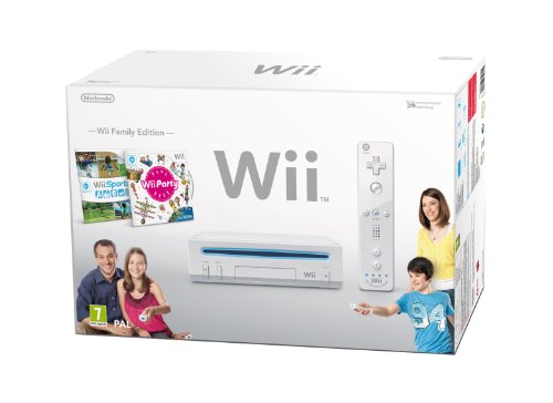 Nintendo Wii  Family Edition  - Konsole inkl. Wii Sports + Wii Part...