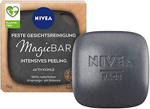 NIVEA MagicBar Feste Gesichtsreinigung Intensives Peeling (75g), ma...