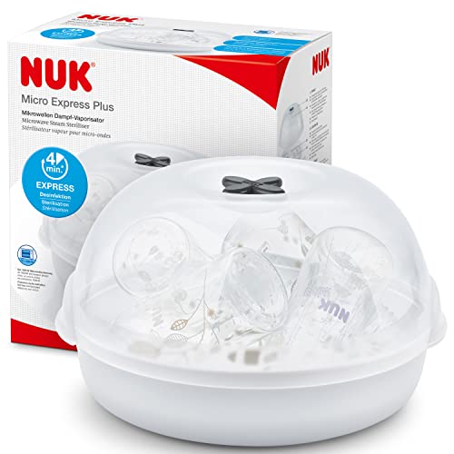 NUK Micro Express Plus Microwave Steam Baby Bottle Steriliser...