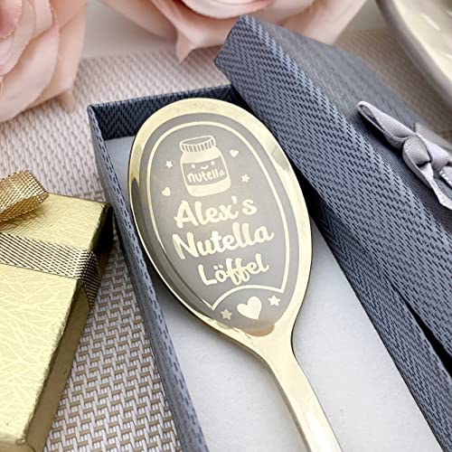 Nutella Löffel – personalisierter – Nutella Liebhaber – Indi...