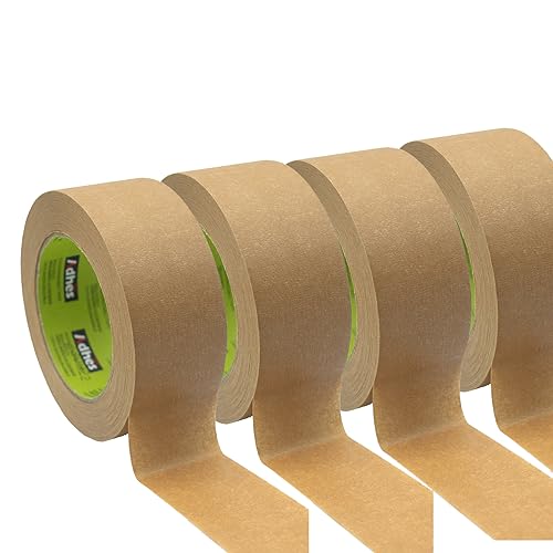 Paketband papier - 4er Pack, Biologisch abbaubares Klebeband, aus u...