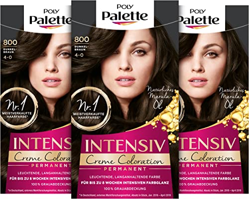 Palette Schwarzkopf Intensiv Creme Coloration hochwertige Haarfarbe...