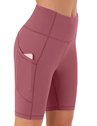 Persit Kurze Sporthose Damen, High Waist Radlerhose Sport Shorts So...