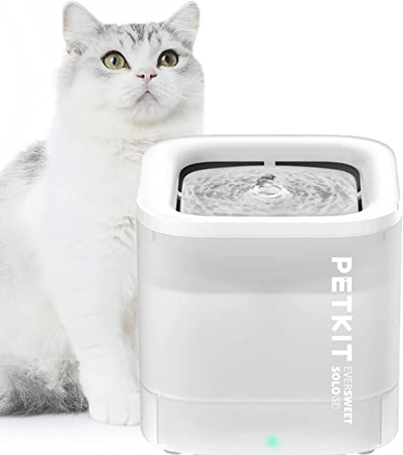 PETKIT CYBERTAIL Katzen Trinkbrunnen, Hundewasserspender, 1,85L Hun...