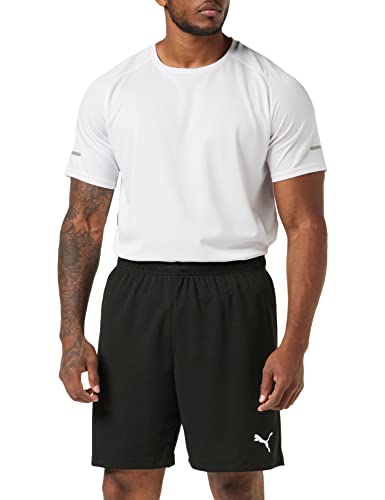 PUMA mens Shorts, Puma Black-Puma White, XL...