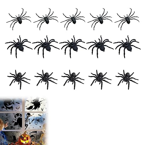 Realistische Plastik Spinne,Halloween Spinnen Streich Requisiten,Sp...