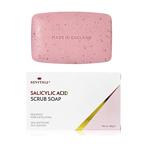 REVITALE Salicylsäure Scrub Soap Pore Peeling, Akne bekämpfen, Ha...