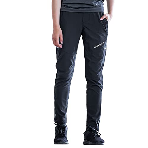 ROCKBROS Herren Fahrradhose Atmungsaktiv Lang Radlerhose Laufhose f...