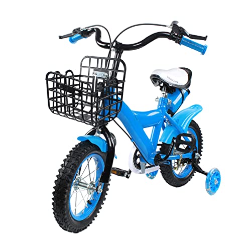 SABUIDDS Kinderfahrrad 12 Zoll Fahrräder für Mädchen & Jugend Ki...