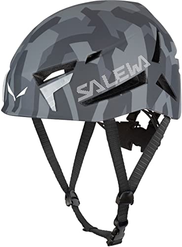 Salewa Unisex – Erwachsene Vega Helmet Helm, Grey Camo, S M...