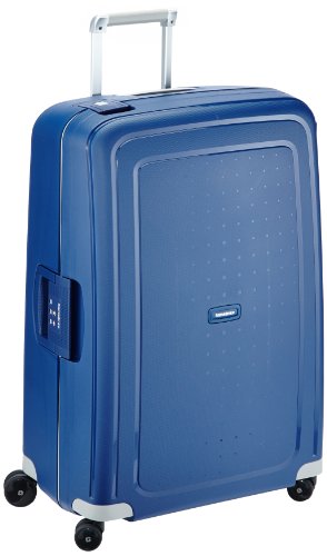 Samsonite S Cure - Spinner L Koffer, 75 cm, 102 L, 4 Rollen, Blau (...