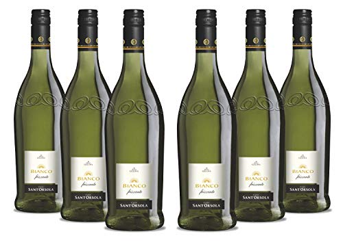 Sant Orsola Bianco Frizzante Schaumwein NV trocken (6 x 750 ml)...