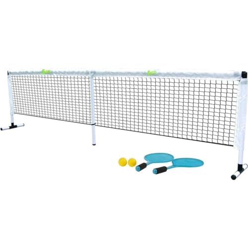 Scatch Set mit Tennisnetz und Schlägern - Netzgarnitur Kombi - Fre...
