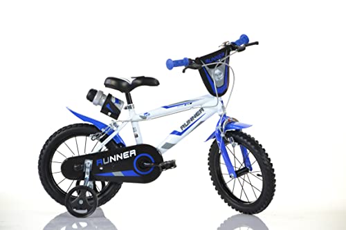 SCH Junge Bicycle Runner kinderfahrrad, Blau, 14...