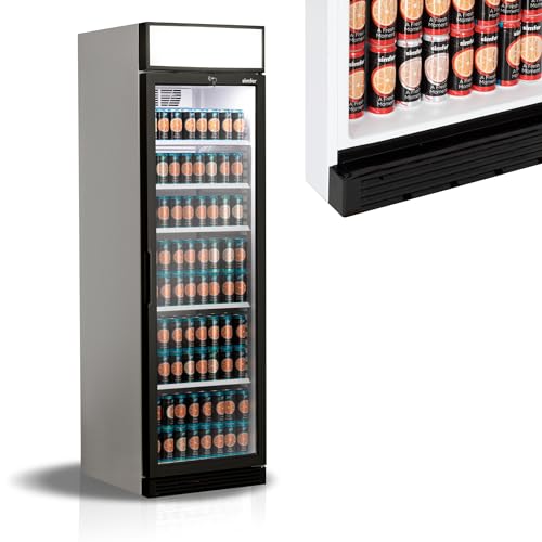Simfer Getränkekühlschrank Flaschenkühler mit LED-Display, 358 L...