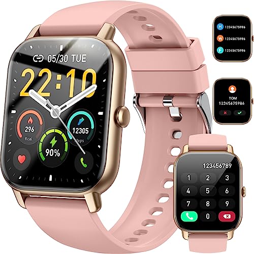 Smartwatch für Damen Herren, 1,85 Zoll Touchscreen Smart Watch mit...