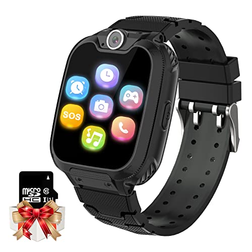 Smartwatch für Kinder, Musik Kinder Smartwatch Uhr Telefon mit SOS...