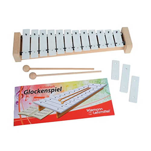 Sopran-Glockenspiel inkl. 3 Halbtöne Sopranmetallophon | Wiemann L...