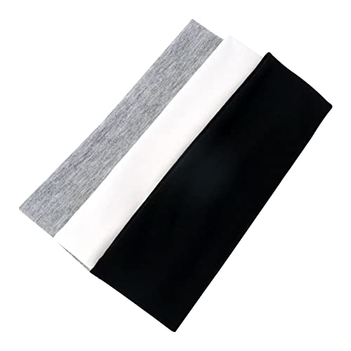 Sularpek 3 Pack Yoga Headbands, Elastische Haarbänder, rutschfest ...