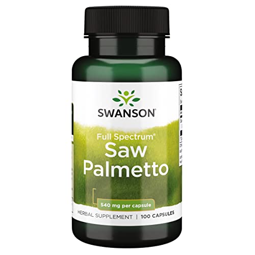 Swanson, Saw Palmetto (Sägepalme), 540mg, 100 Kapseln, Hochdosiert...