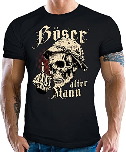 T-Shirt für den etwas älteren Nörgler:Böser Alter Mann...