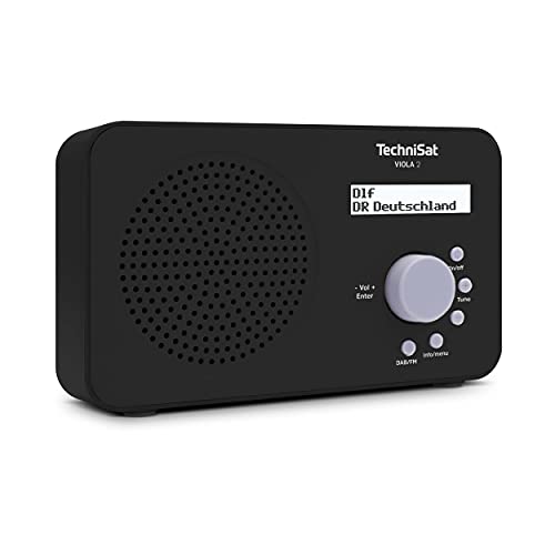 TechniSat VIOLA 2 - tragbares DAB Radio (DAB+, UKW, Lautsprecher, K...