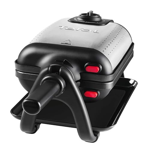 Tefal King Size Waffeleisen WM756D | Doppelwaffeleisen für 2 belgi...