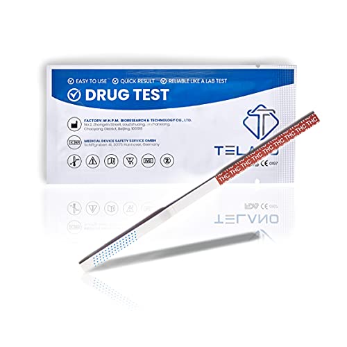 TELANO 12x Drogentest Cannabis THC Urintest - Drogenschnelltest Uri...