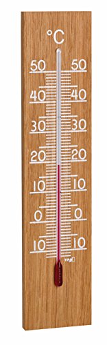 TFA Dostmann Analoges Innen Außen Thermometer, 12.1054.01, Wetterf...