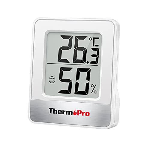 ThermoPro TP49 digitales Mini Thermo-Hygrometer Thermometer Hygrome...